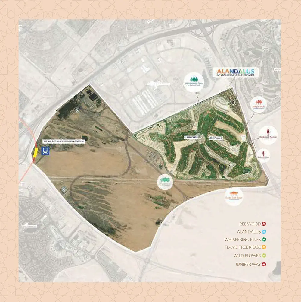 Alandalus at Jumeirah Golf Estates Master Plan
