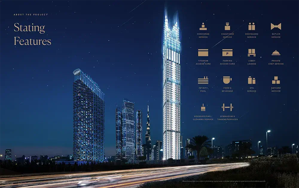 Burj Binghatti Jacob & Co Residences Master Plan