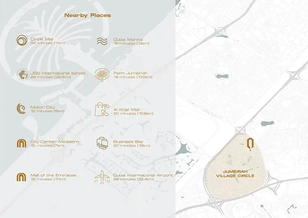Concept 7 Residences location