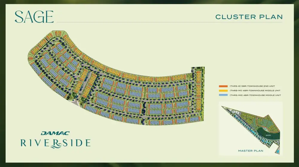 Damac Riverside Sage Master Plan