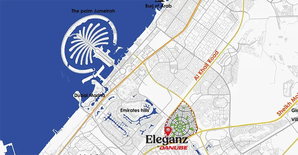 Eleganz by Danube location