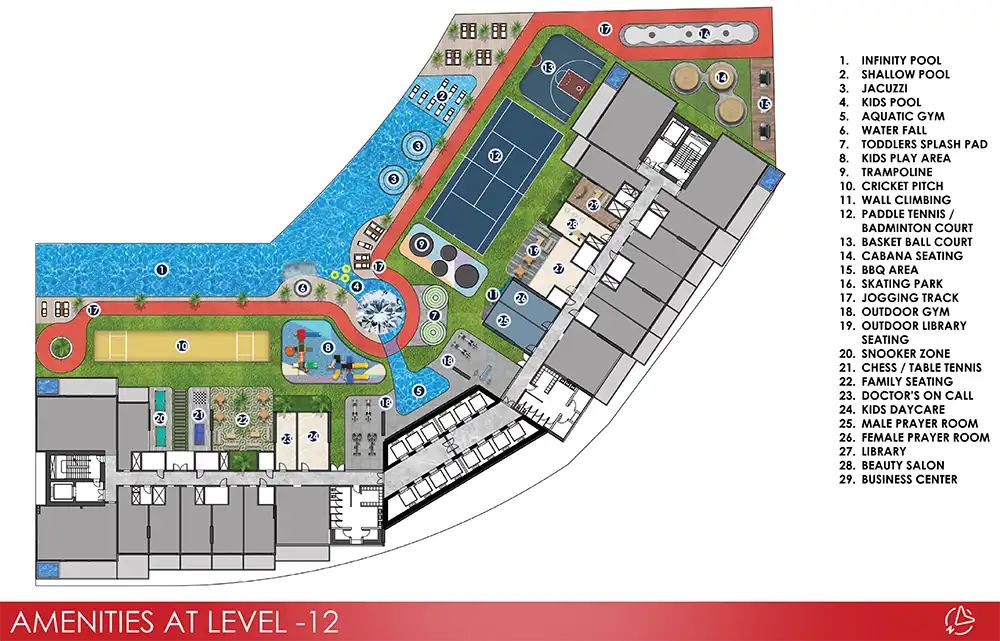 Diamondz Apartments Master Plan