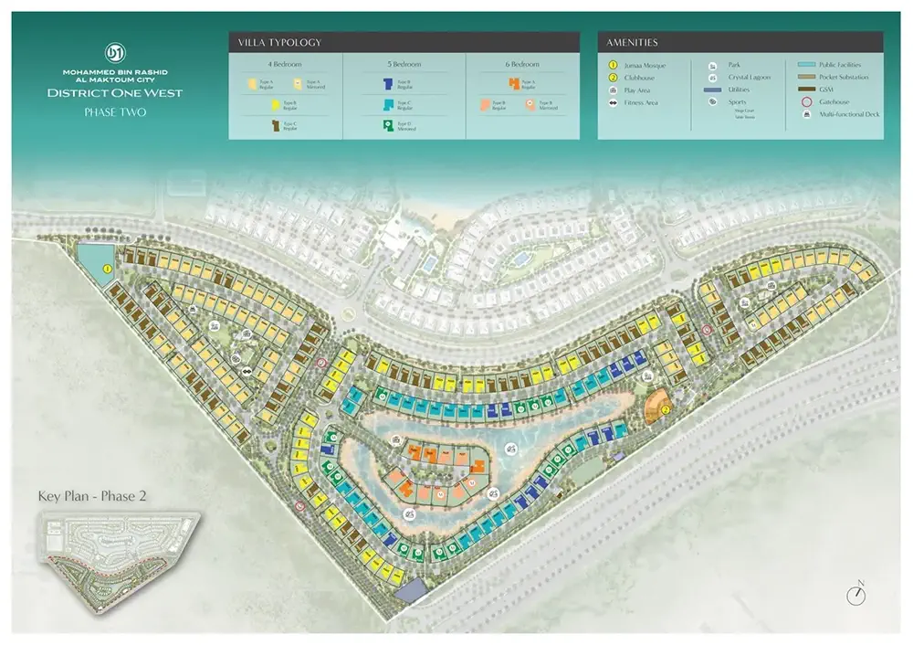 District One West Villas 2 Master Plan