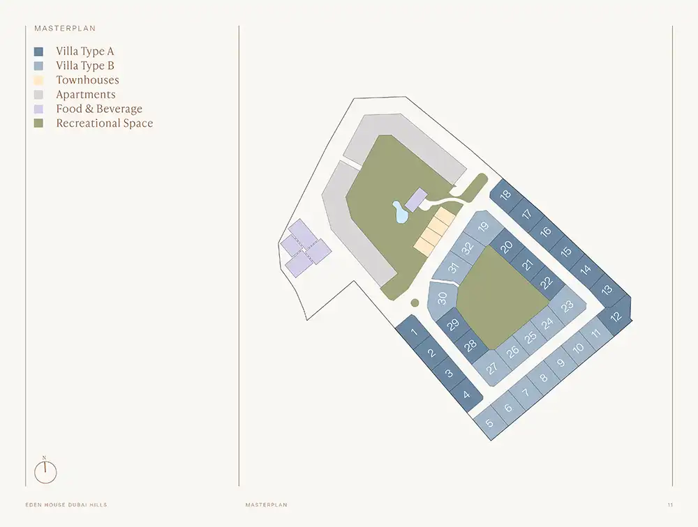 Eden House at Dubai Hills Master Plan