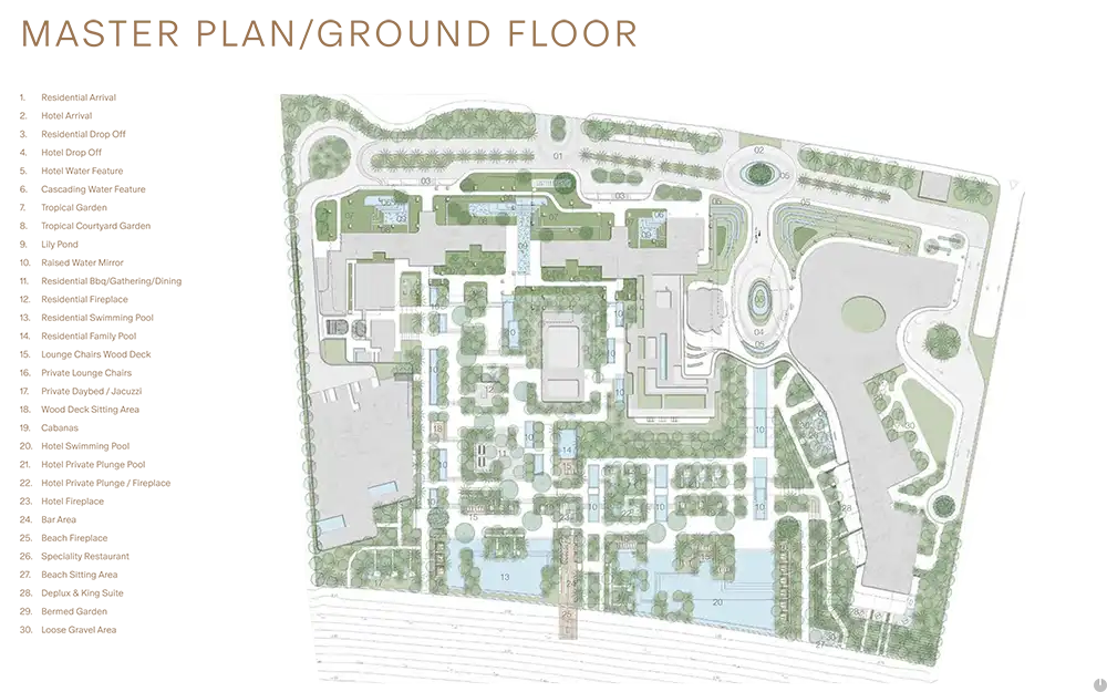 Ela Dorchester Collection Dubai Master Plan