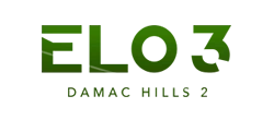 ELO 3 at Damac Hills 2 logo