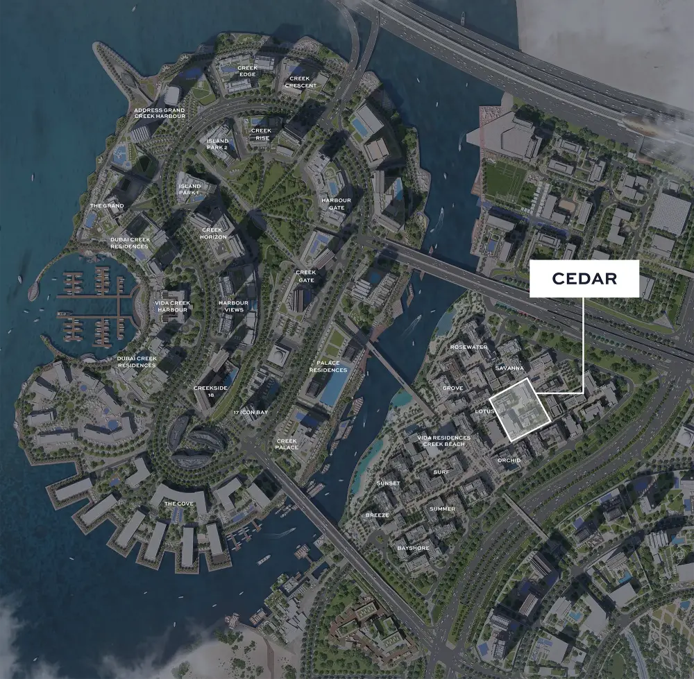 Emaar Cedar Creek Beach Master Plan