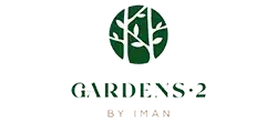 Gardens 2 by Iman logo