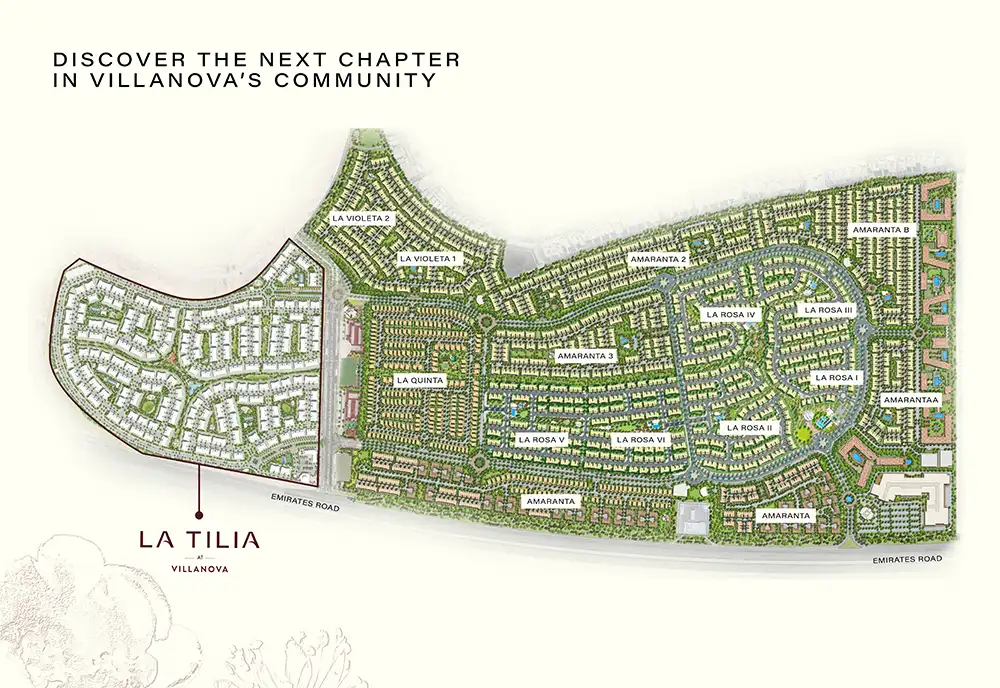 La Tilia in Villanova Master Plan