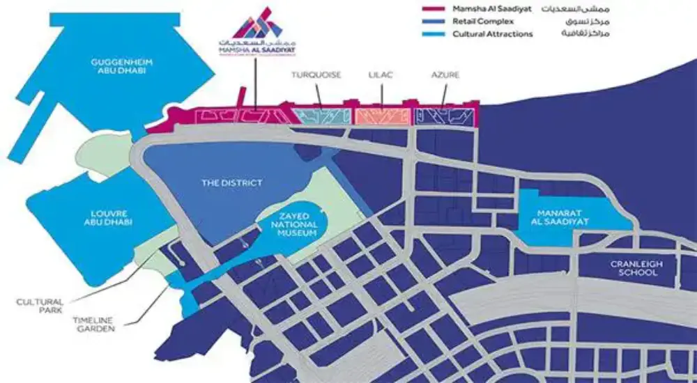 Mamsha Al Saadiyat Apartments Master Plan