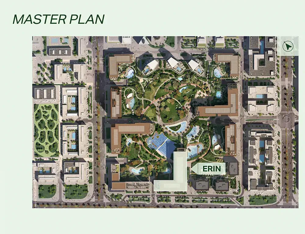 Meraas Erin Central Park Master Plan