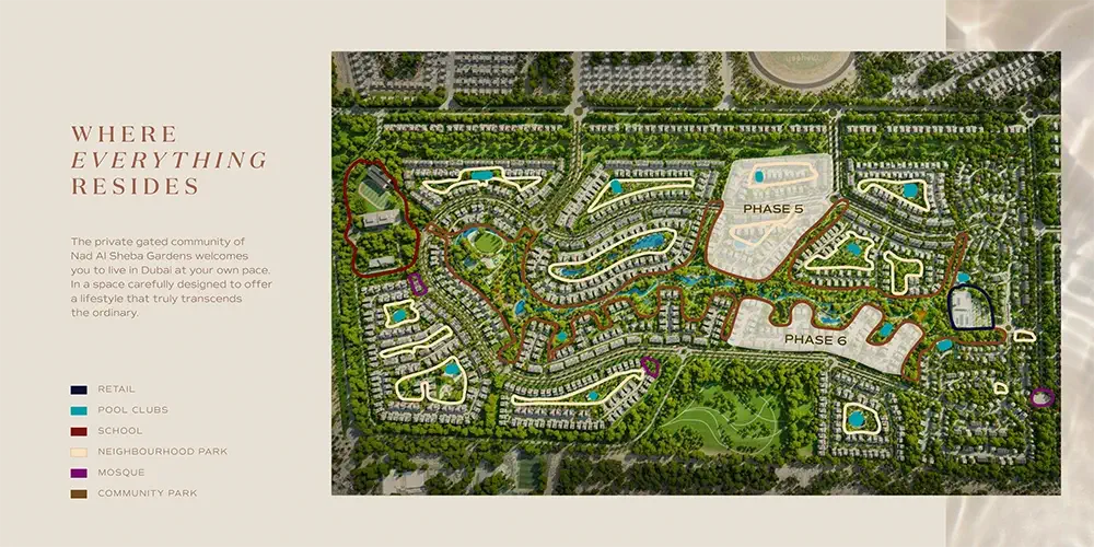 Nad Al Sheba Gardens Phase 5 Master Plan
