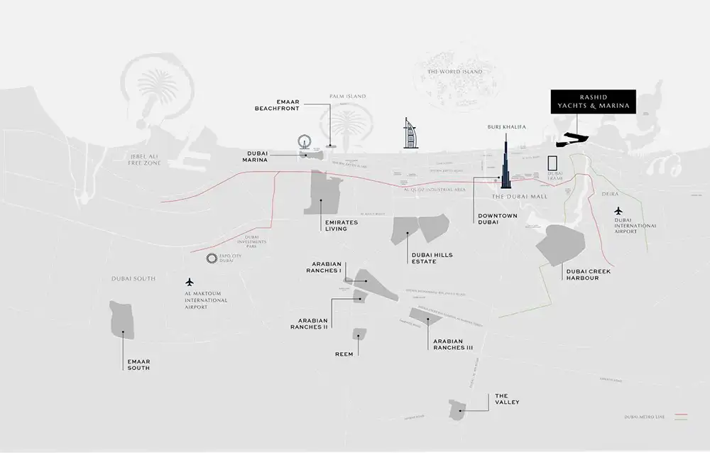 Ocean Cove at Rashid Yachts Marina Master Plan