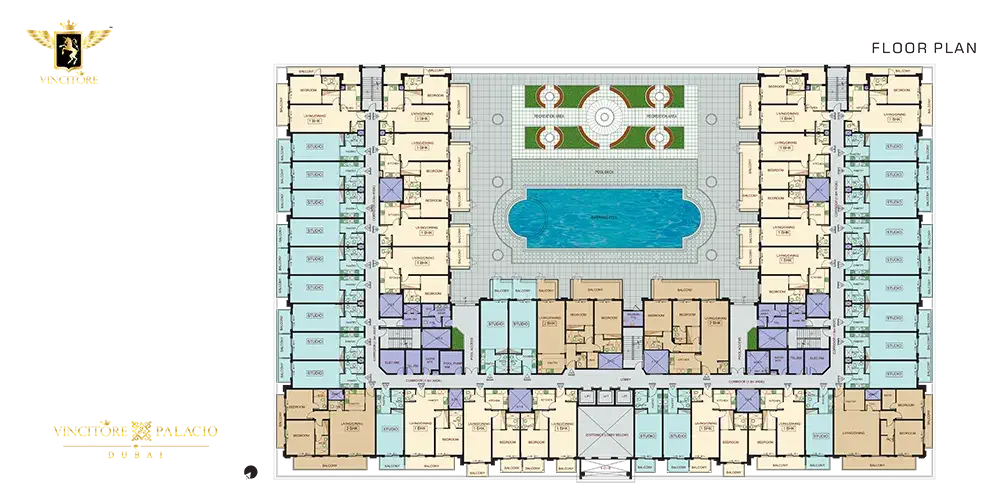 Vincitore Palacio Apartments Master Plan
