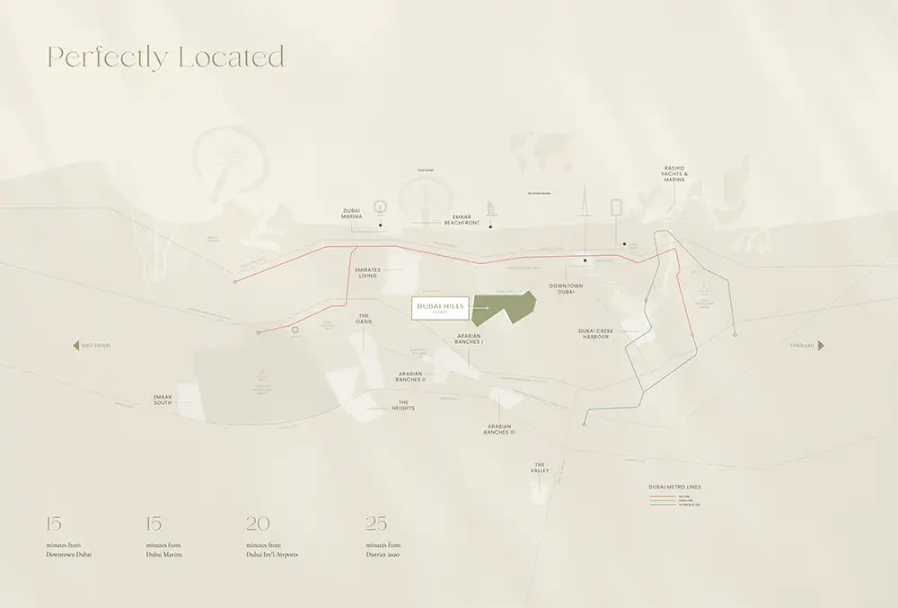 Parkland by Emaar Location