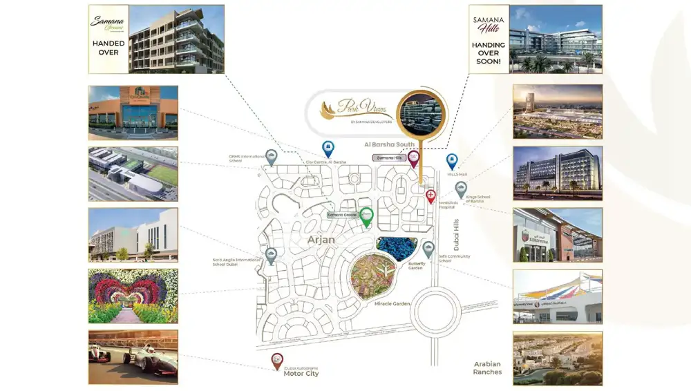 Samana Park Views Apartments Master Plan