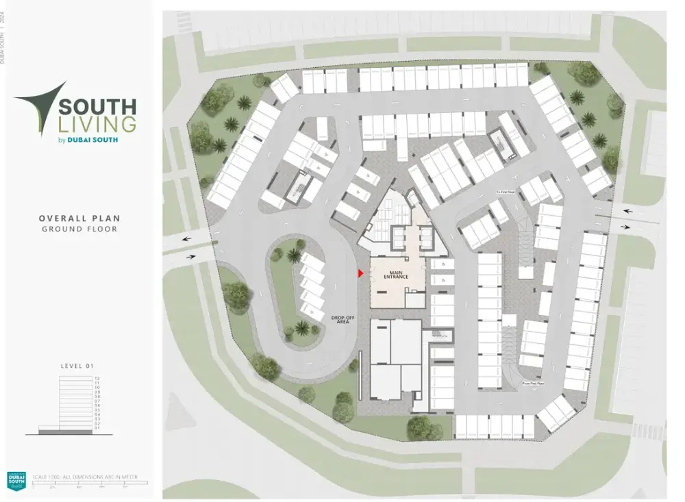 South Living Apartments Master Plan