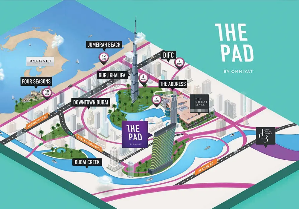 The Pad by Omniyat Master Plan