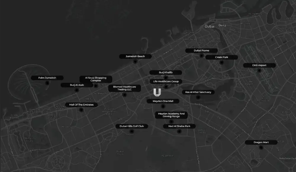 Urban Life Residences Location