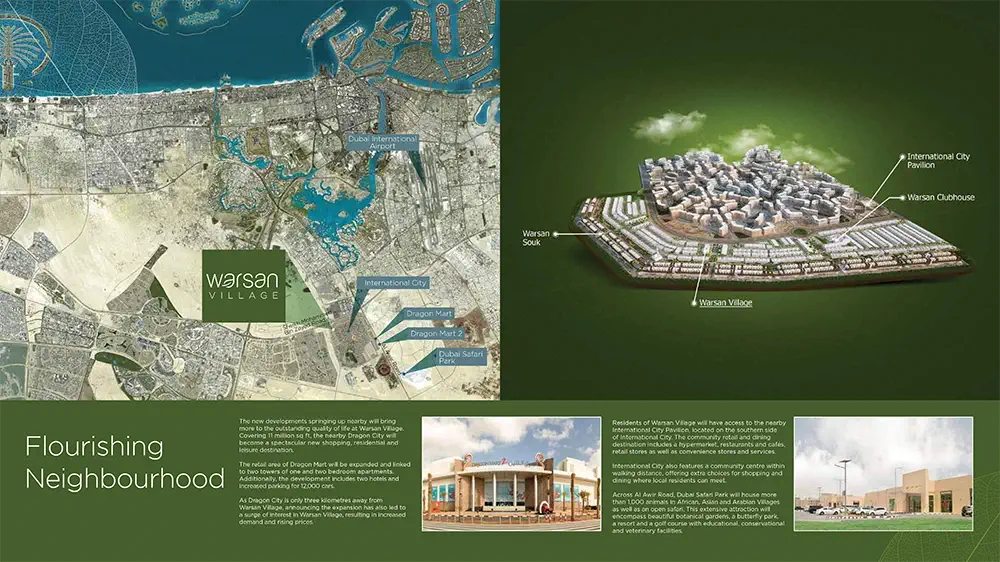 Warsan Village by Nakheel Master Plan